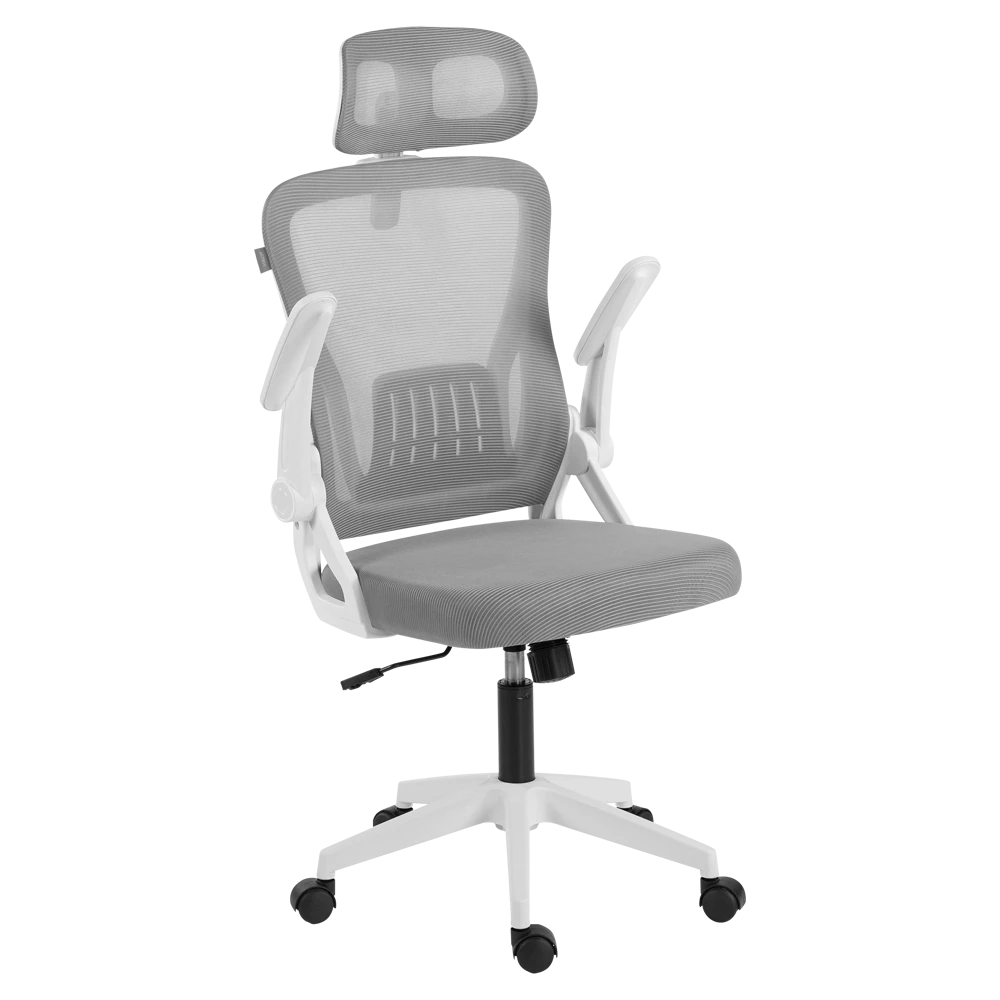 Silla de Oficina | Flux Lite EC313HR | Marco Blanco- Malla Gris