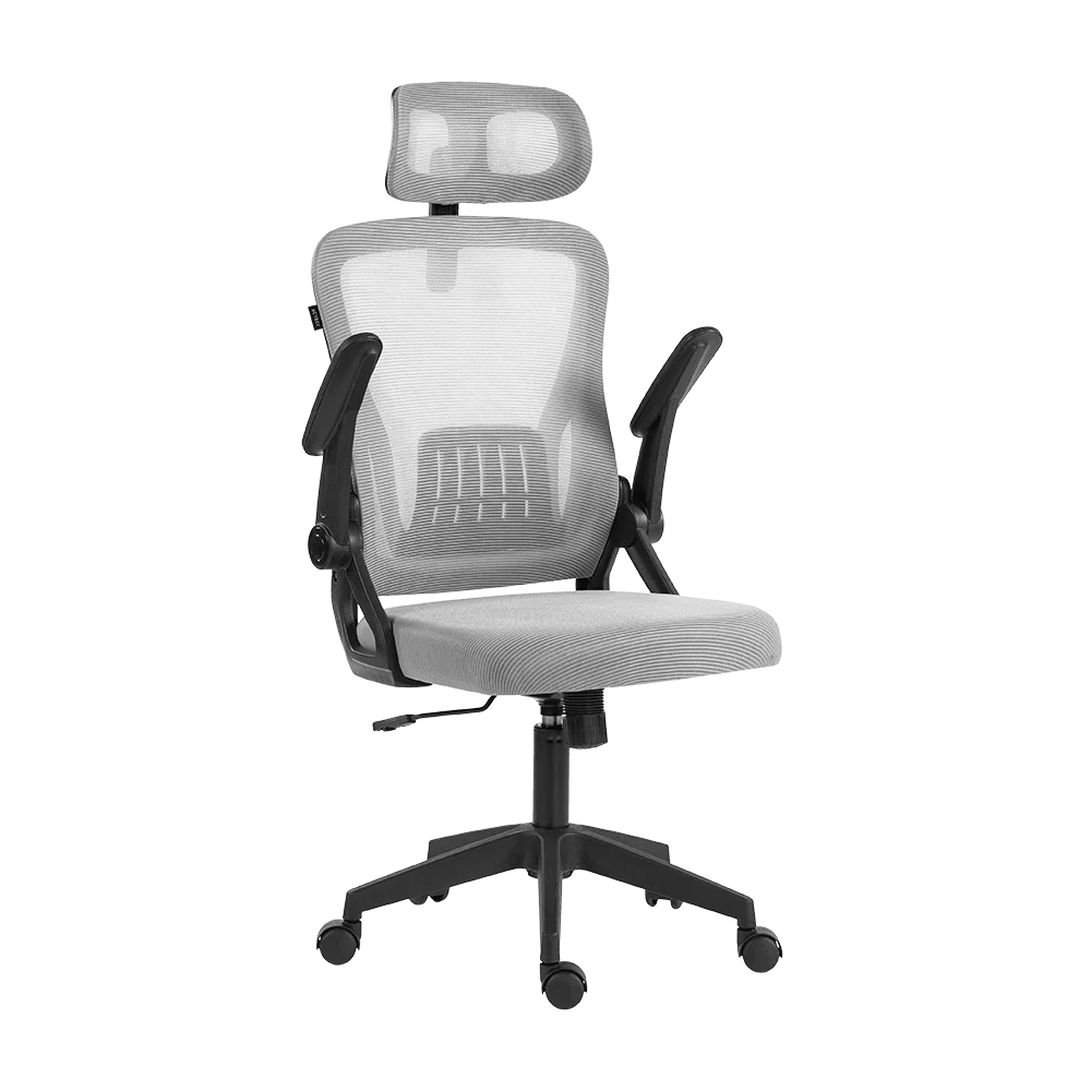 Silla de Oficina | Flux Lite EC313HR | Marco Negro- Malla Gris