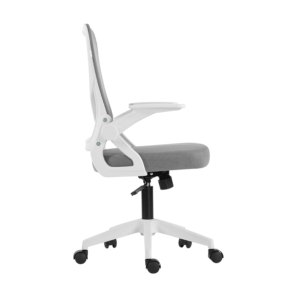 Silla de Oficina | Flux Lite EC313 | Marco Blanco - Malla Gris