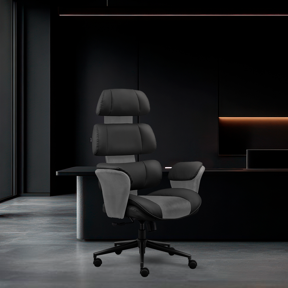 Silla de Oficina | Luxor Ultra EC870 | Negro-Gris