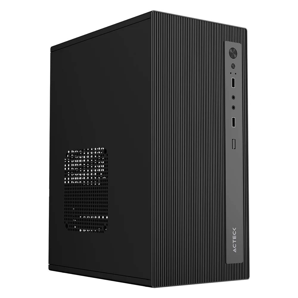 Gabinete Mini Torre | Zareth GI210F | Negro