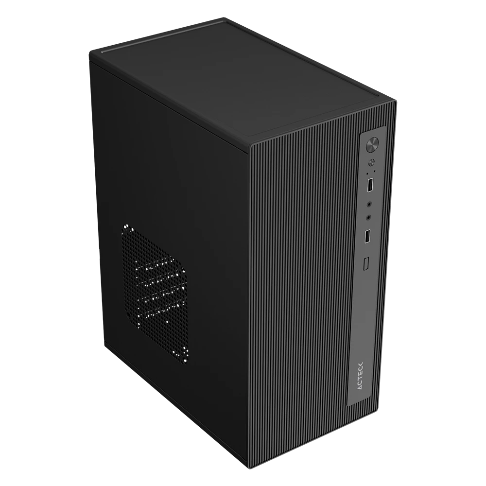 Gabinete Mini Torre | Zareth GI210F | Negro