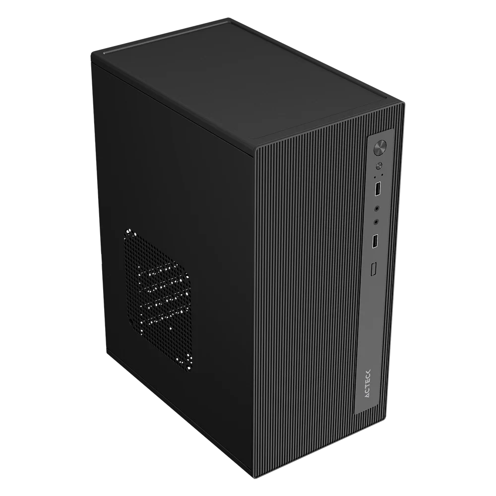 Gabinete Mini Torre | Zareth GI210F | Negro