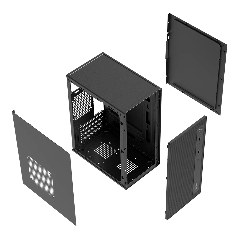 Gabinete Mini Torre | Zareth GI210F | Negro