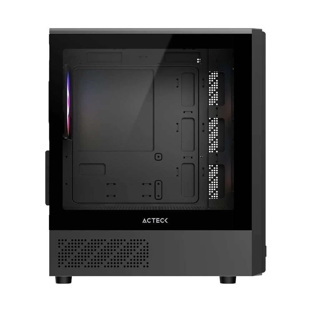 Gabinete Compact Mini Torre | Zyron GC606 | Negro
