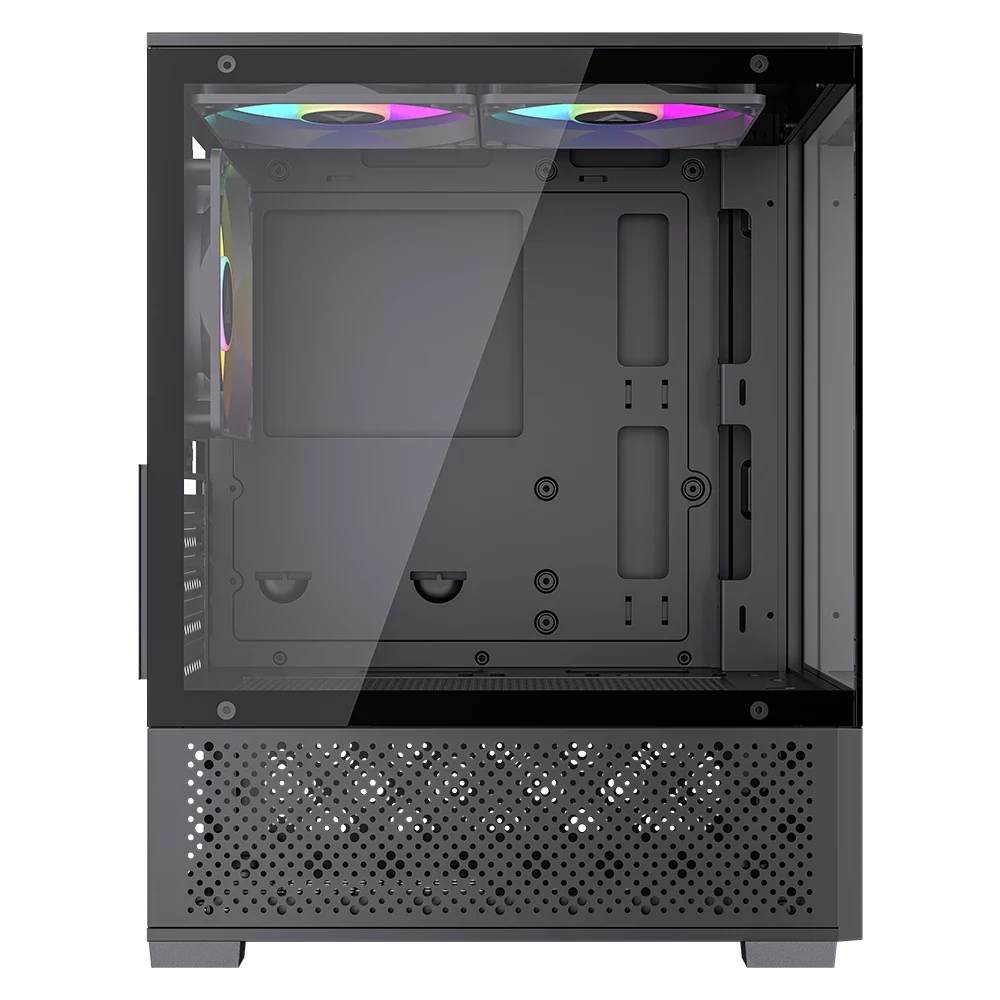 Gabinete Compact Mini Torre | Panorak GC600 | Negro