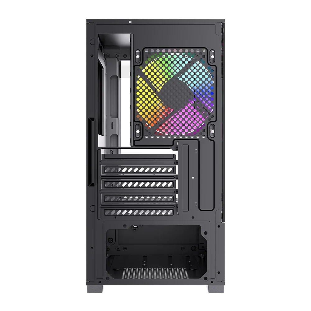Gabinete Compact Mini Torre | Panorak GC600 | Negro