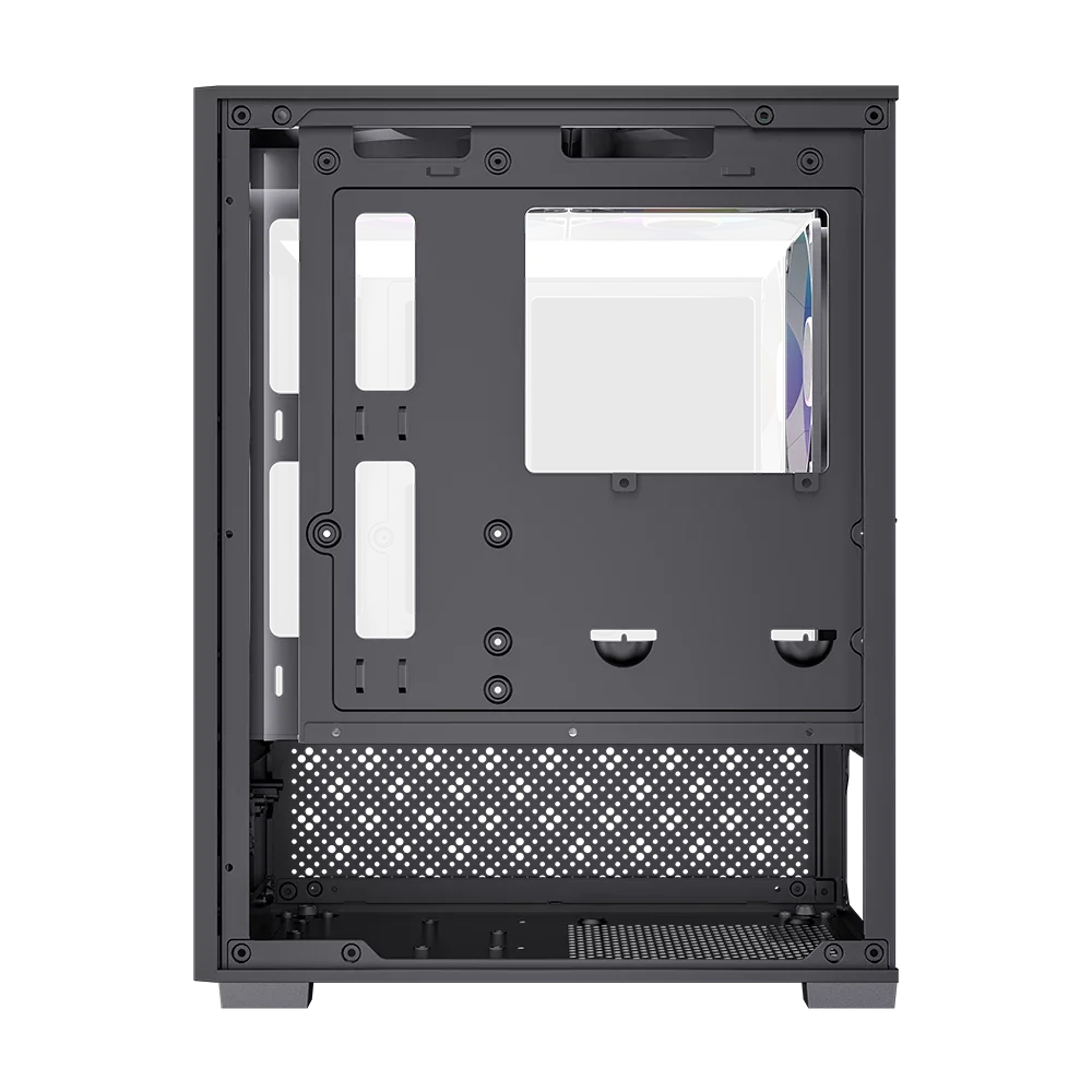 Gabinete Compact Mini Torre | Panorak GC600 | Negro