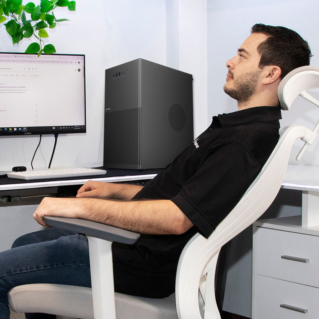 Gabinete Mini Torre | Rex Pro GI757 | Negro