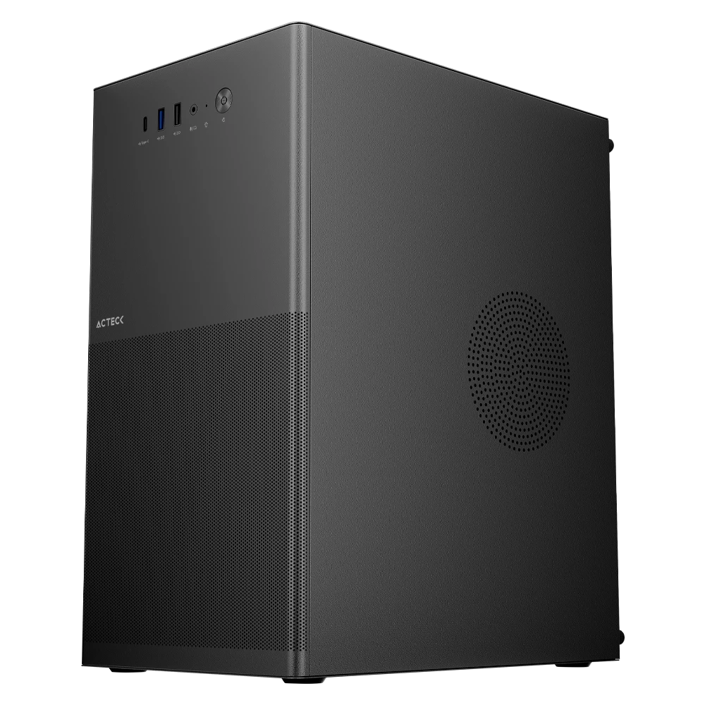 Gabinete Mini Torre | Rex Pro GI757 | Negro