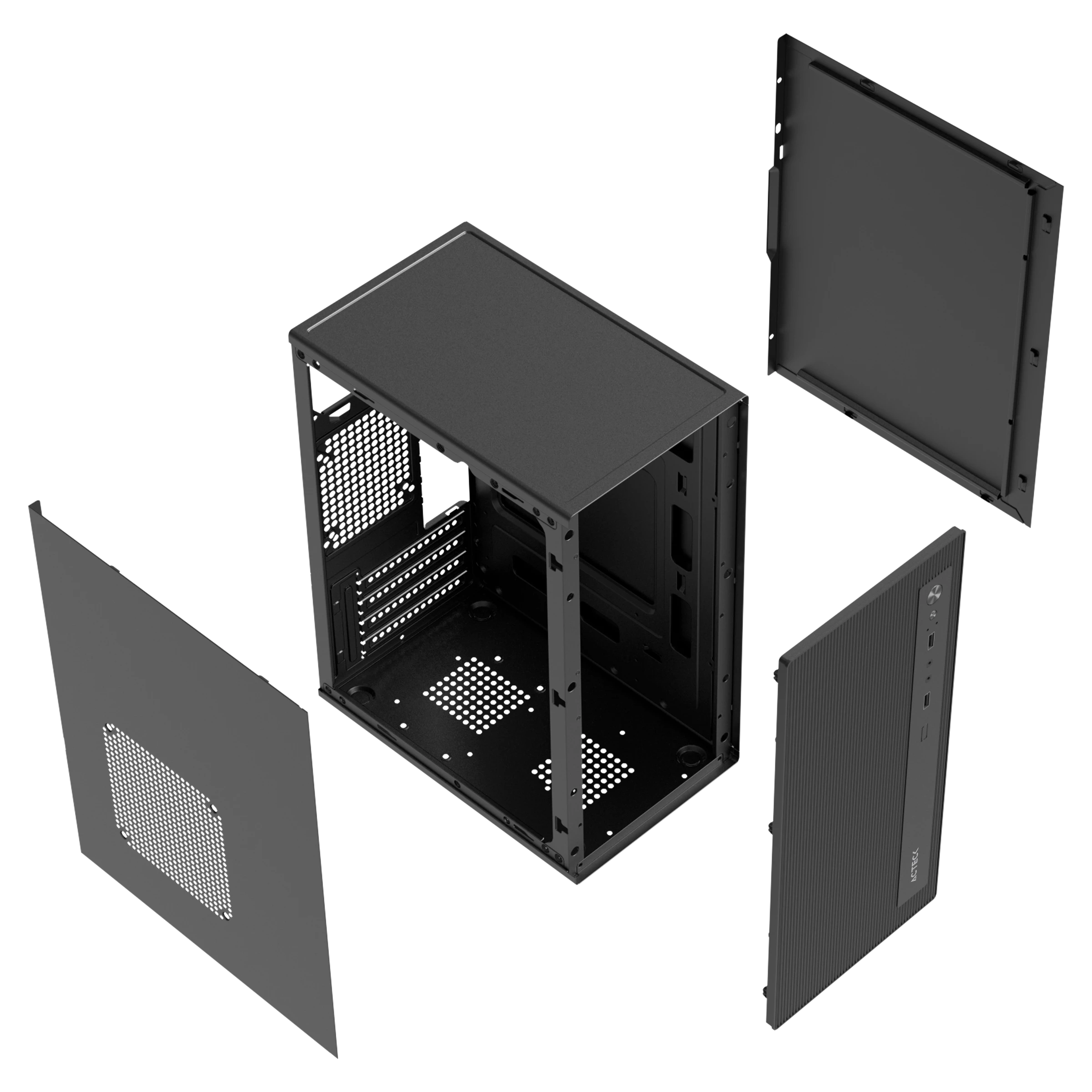 Gabinete Mini Torre | Performance Mini III GI215M | Negro