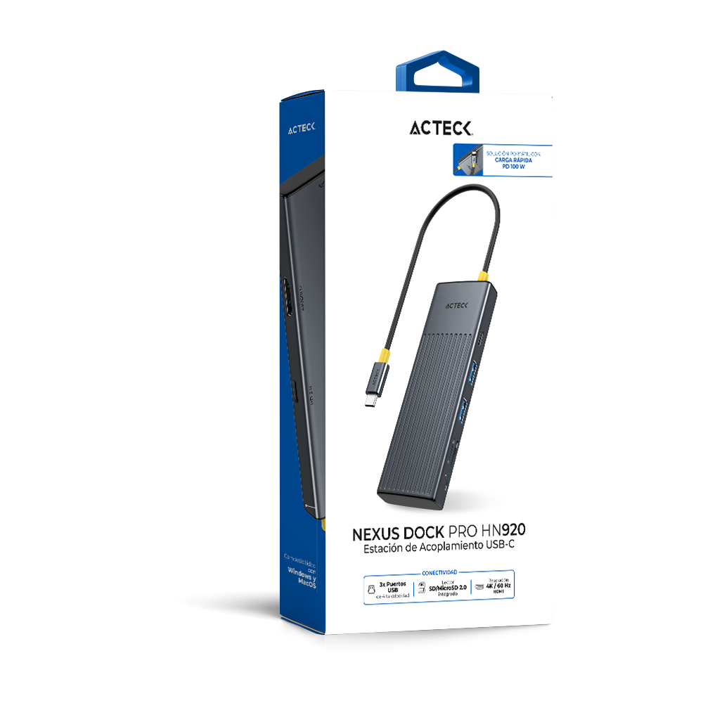 Hub | USB-C 7 en 1 | Nexus Dock Pro HN920