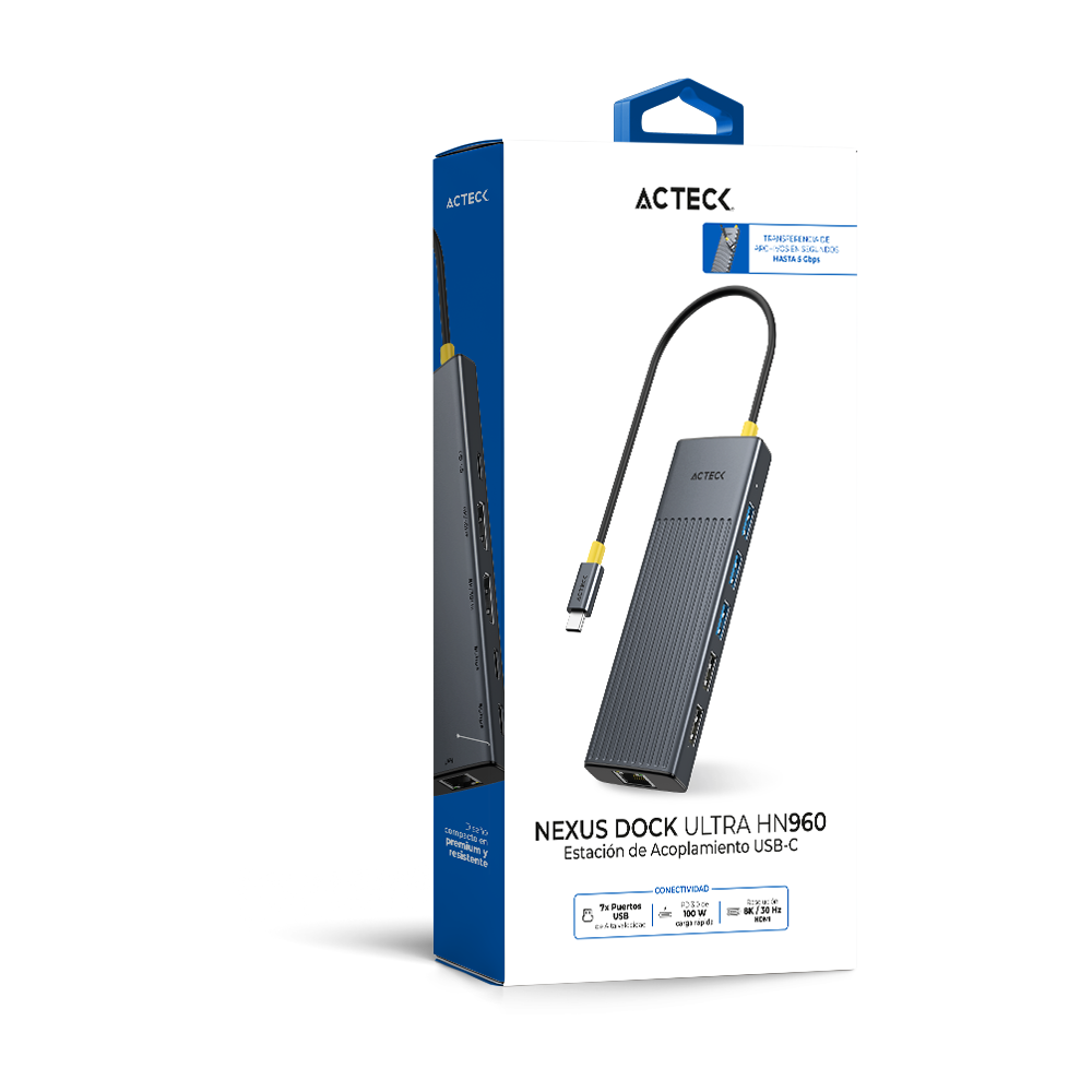 HUB | USB-C 11 en 1 | Nexus Dock Ultra HN960