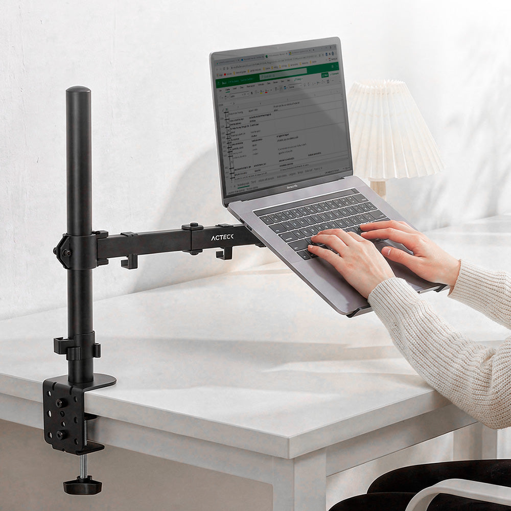 Soporte para Laptop Articulado con C-Clamp | Enforce Zone SM515 | Negro
