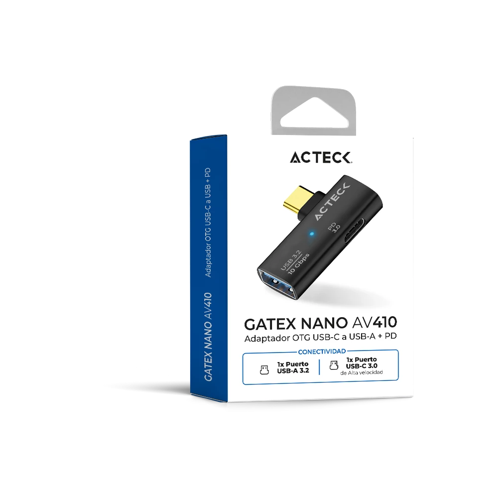 Adaptador OTG USB-C a USB-A 3.2 | Gatex Nano AN410