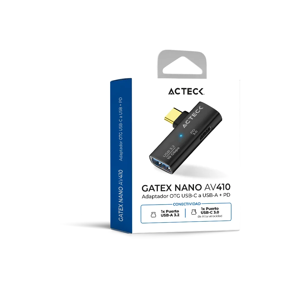 Adaptador OTG USB-C a USB-A 3.2 | Gatex Nano AN410