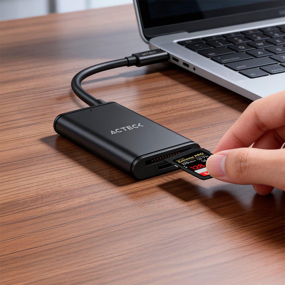 Lector de Memoria 3 en 1 USB-C | Gatex Read CR630