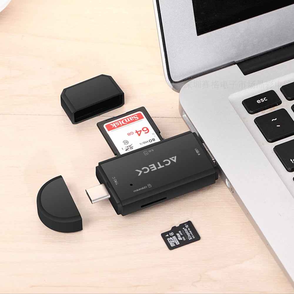 Lector de Memoria Dual | OTG Gatex Read CR615