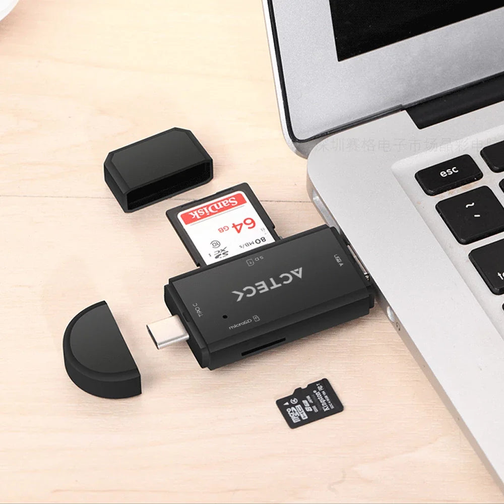 Lector de Memoria Dual | OTG Gatex Read CR615