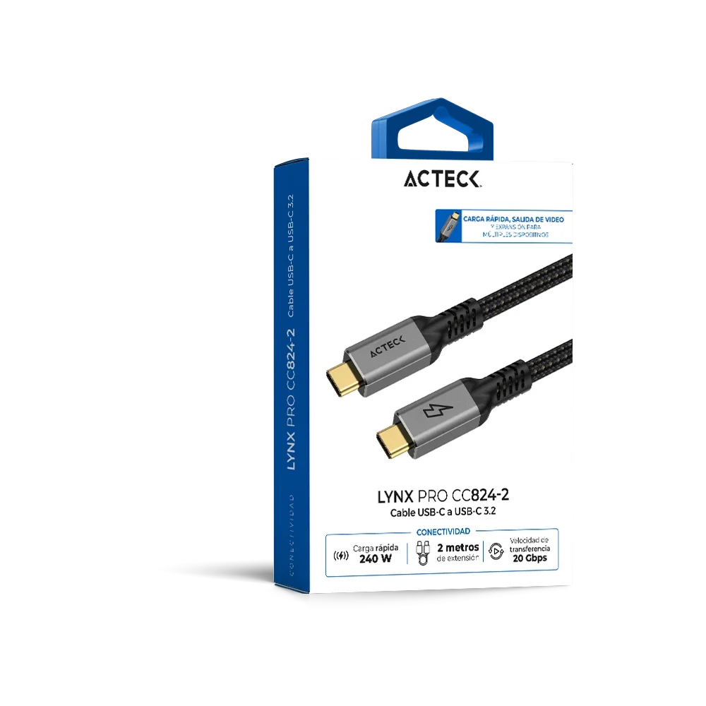 Cable USB-C a C 3.2 | Lynx Pro CC824-2