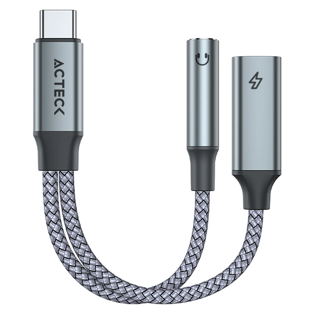 Adaptador USB-C a Jack 3.5 mm Hembra + PD | Gatex Audio AA440