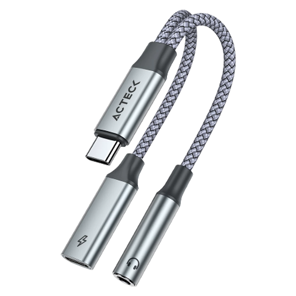 Adaptador USB-C a Jack 3.5 mm Hembra + PD | Gatex Audio AA440