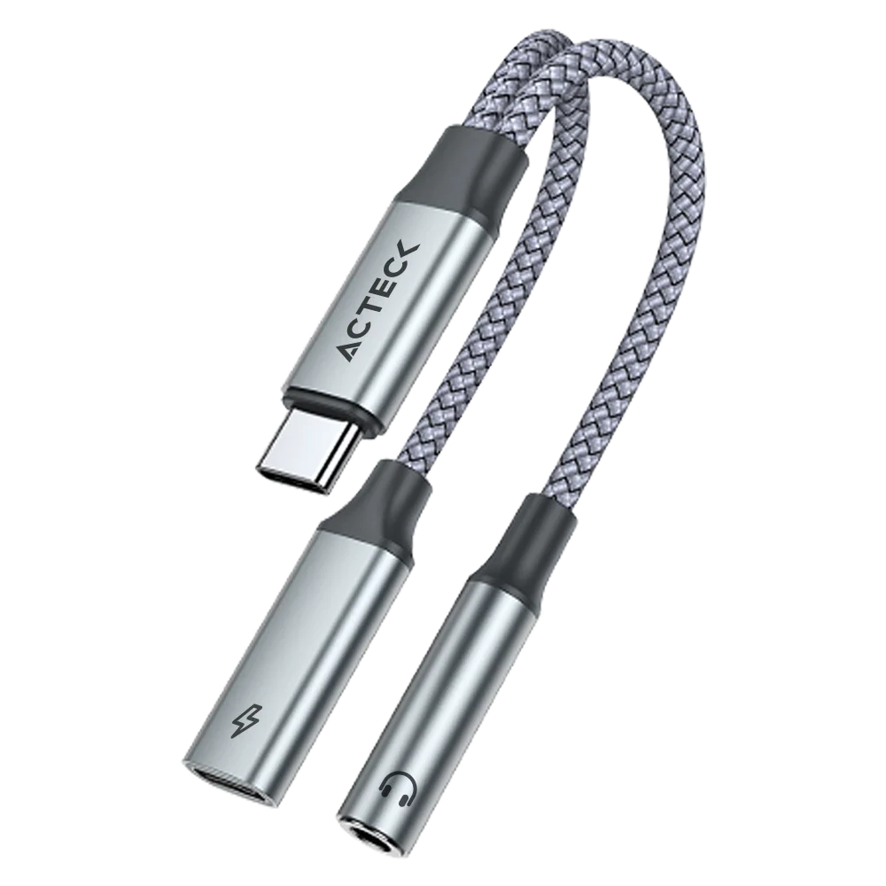 Adaptador USB-C a Jack 3.5 mm Hembra + PD | Gatex Audio AA440