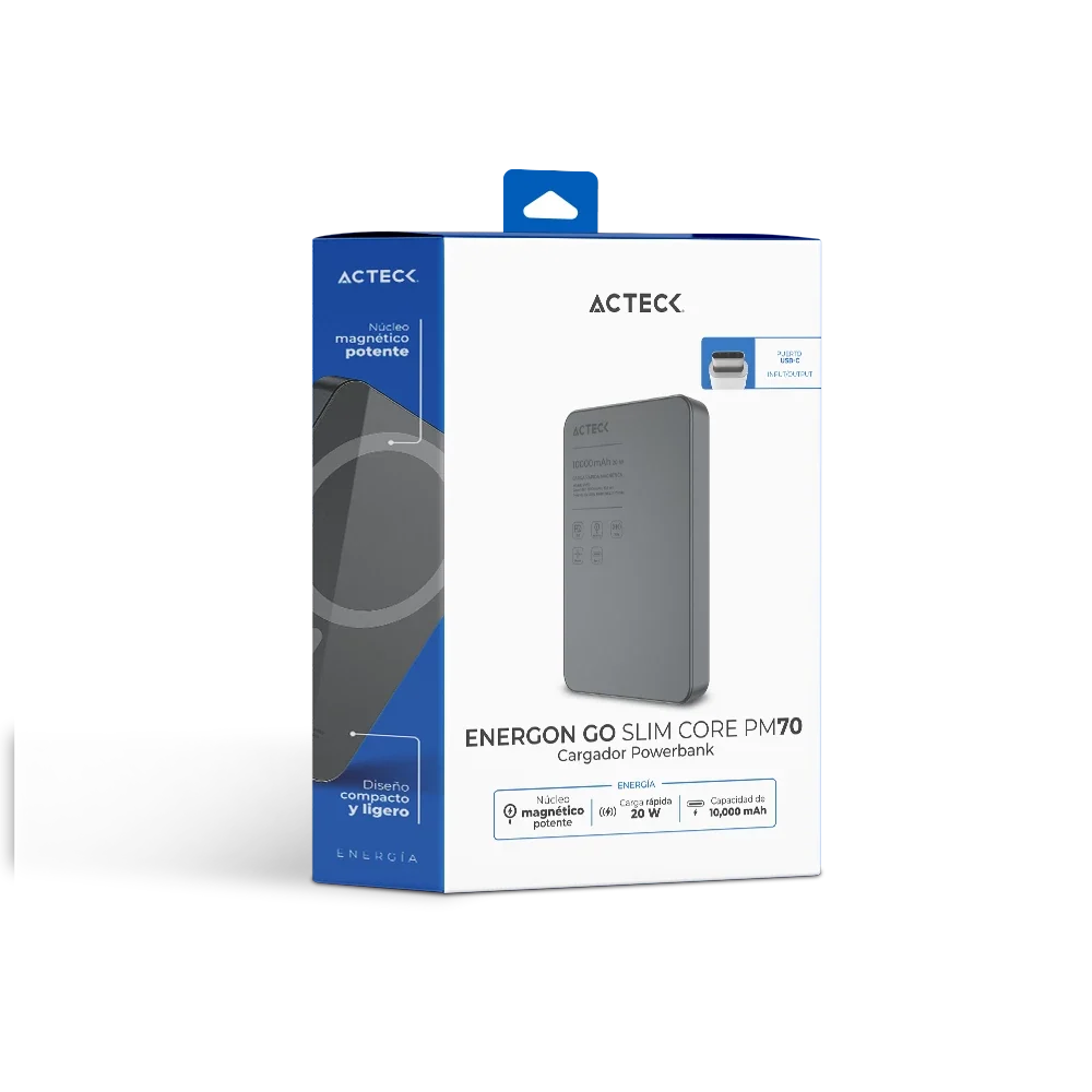 Powerbank | Energon Go Slim Core PM70 | 10,000 mAh