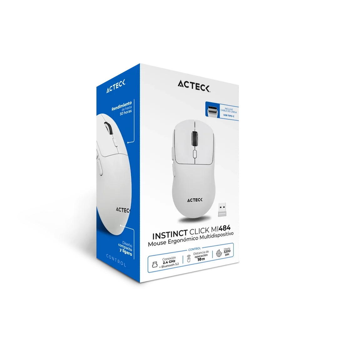 Mouse Ergonomico Multidispositivo | Instinct Click MI484