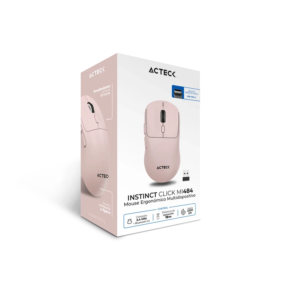 Mouse Ergonomico Multidispositivo | Instinct Click MI484