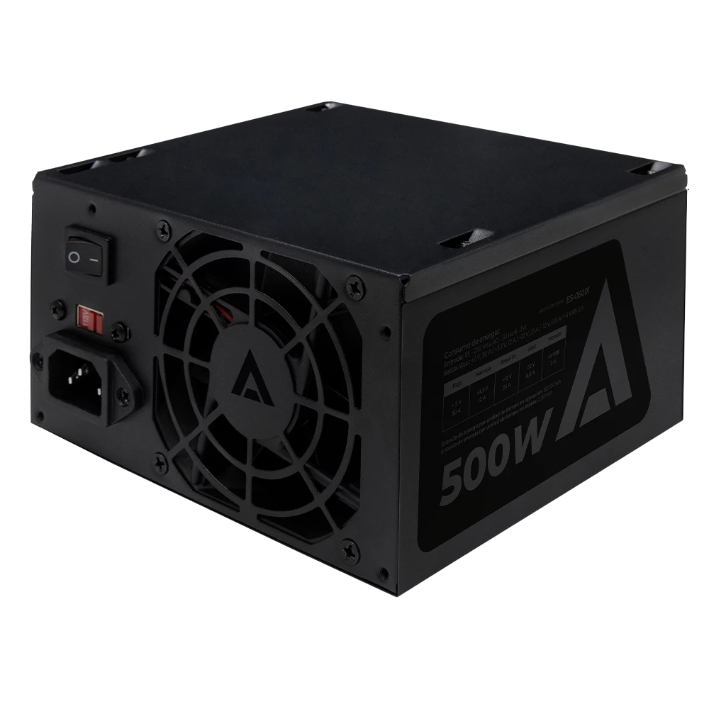 Fuente de Poder ATX 500W | Blazar FT500 | Negro