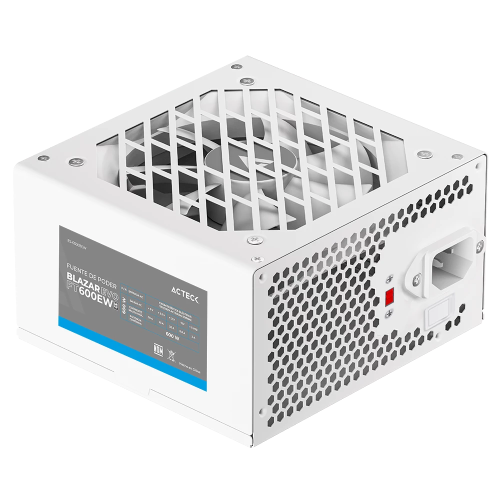 Fuente de Poder ATX 500W | Blazar Evo FT500EW | Blanco