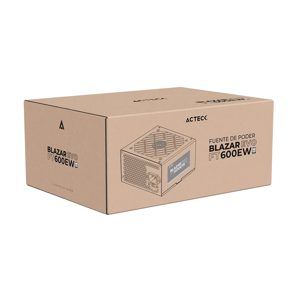 Fuente de Poder ATX 600W | Blazar Evo FT600EW | Blanco