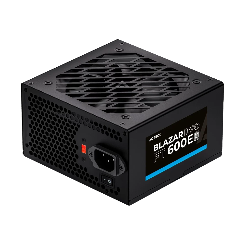 Fuente de Poder ATX 600W | Blazar Evo FT600E | Negro