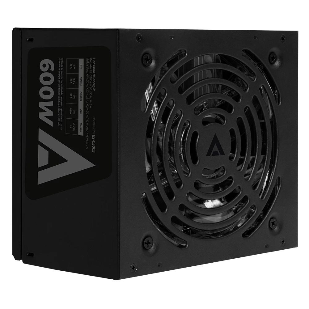 Fuente de Poder ATX 600W | Blazar FT600 | Negro