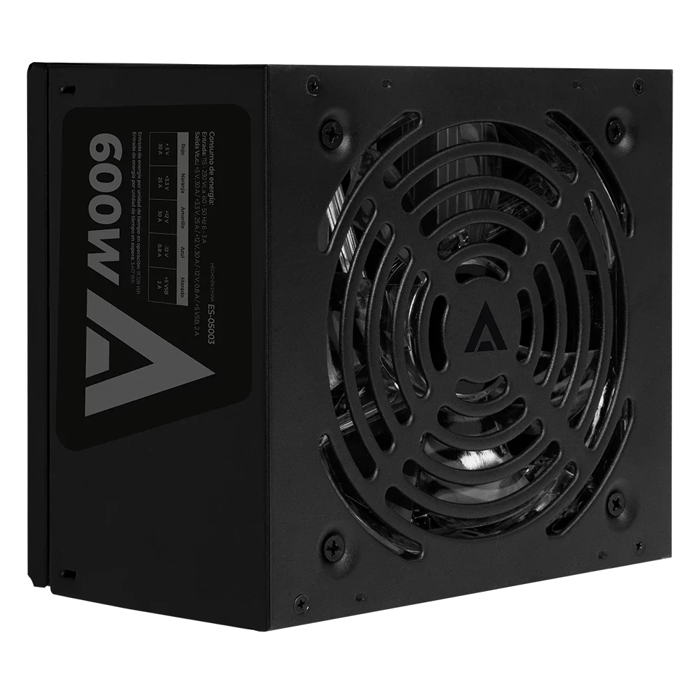 Fuente de Poder ATX 600W | Blazar FT600 | Negro