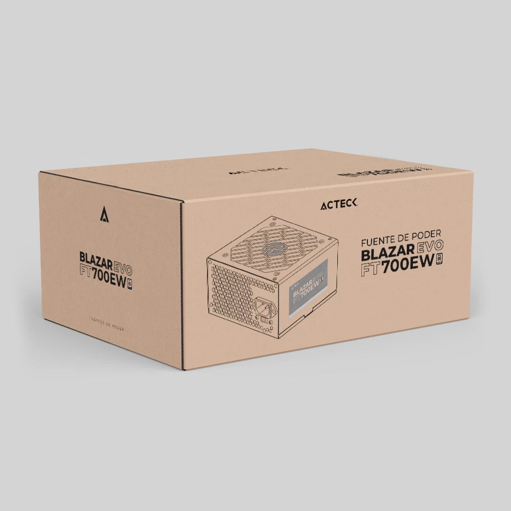 Fuente de Poder ATX 700W | Blazar Evo FT700E | Blanco