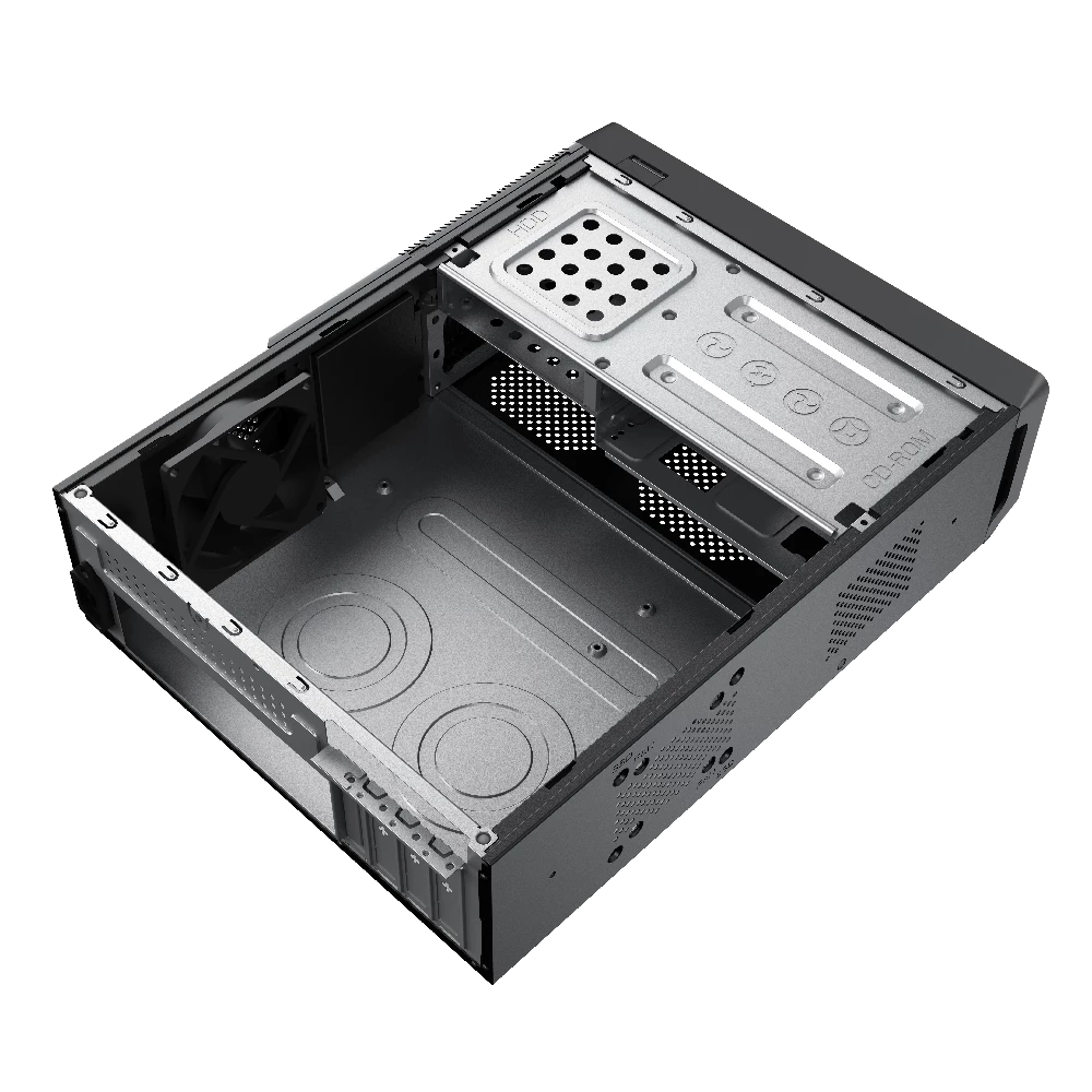 Gabinete Mini Torre Slim | Bern GS460 | Negro