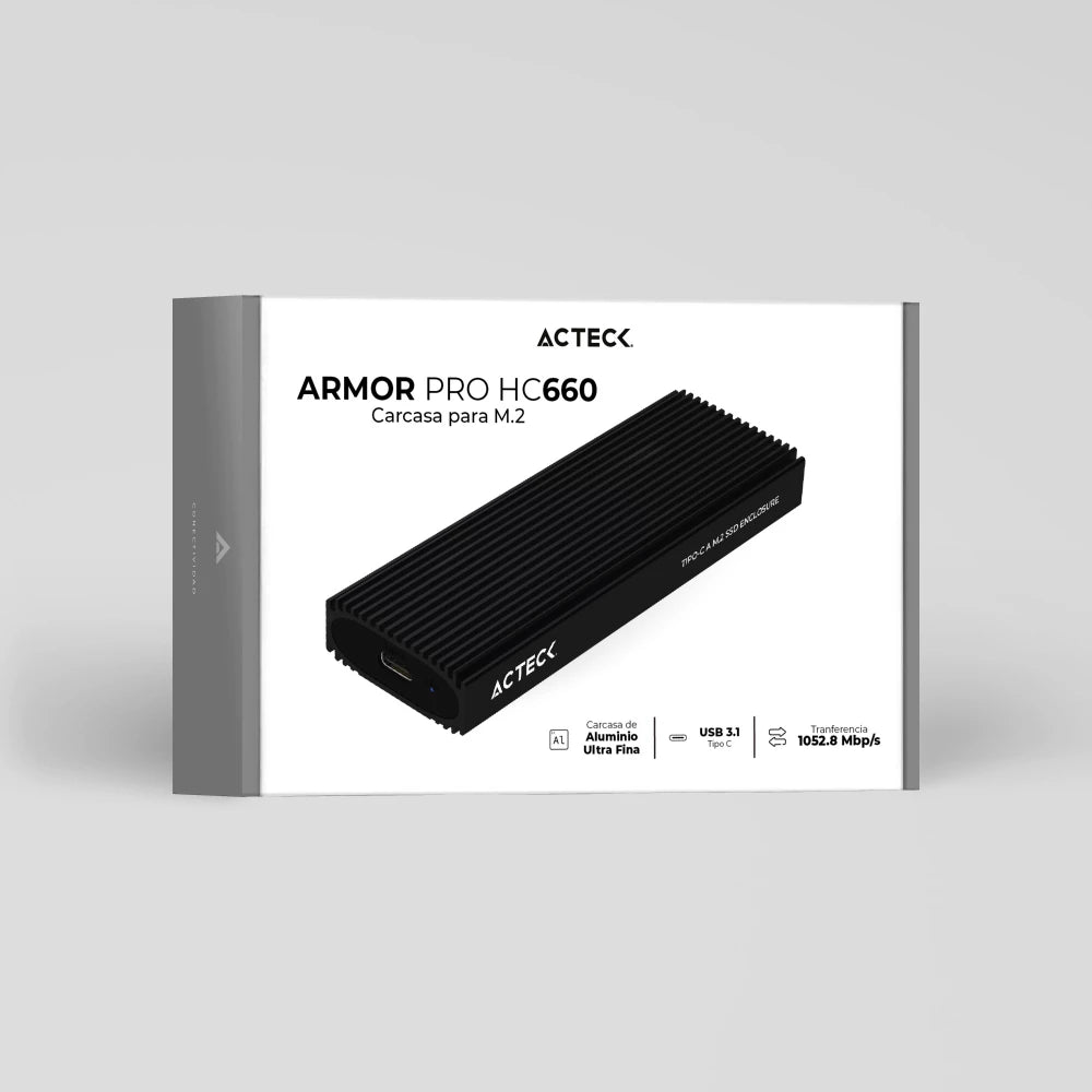 Enclosure SSD | Armor Pro HC660 | Negro