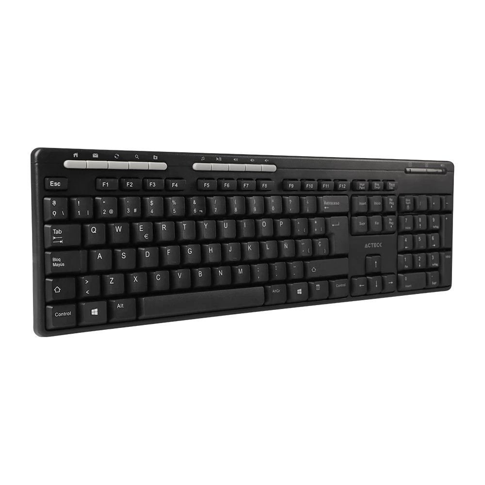 Teclado Inalámbrico | Inspire TI215 | Negro