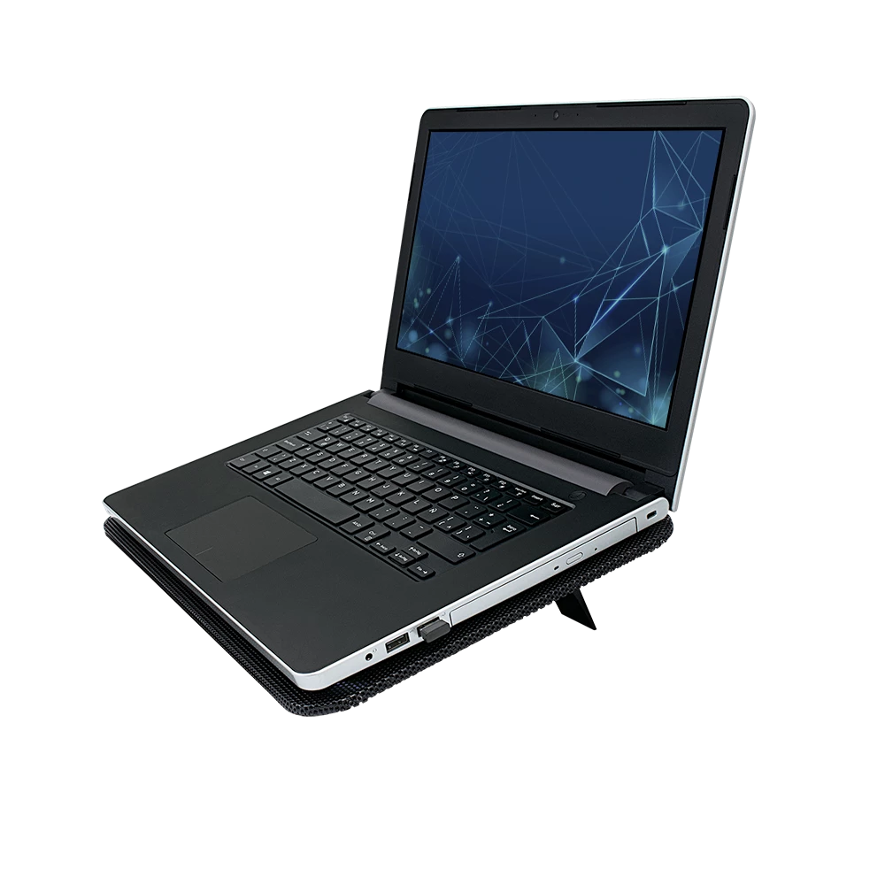Base Enfriadora Para Laptop | Ictus BE450 | Para Dispositivos de hasta 17" Pulgadas + Iluminación Led