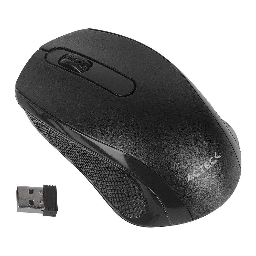 Mouse Estándar Inalámbrico | Optimize MI240 | Negro