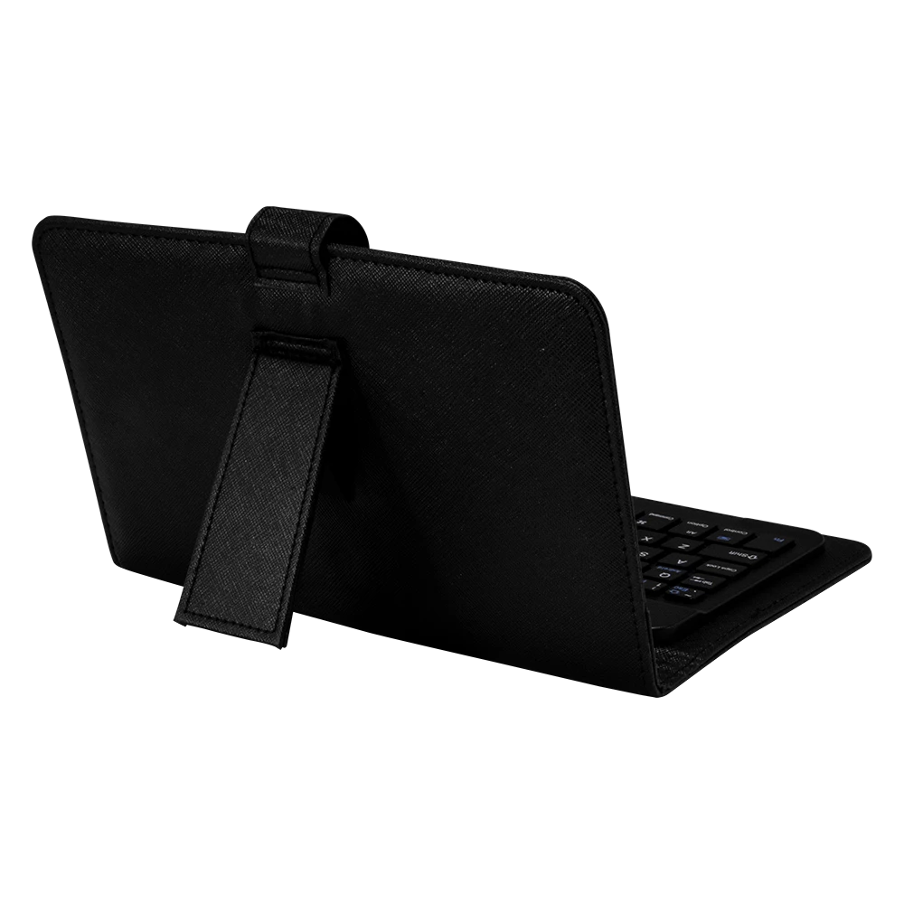 Funda con Teclado Bluetooth Inspire FT440 / Dispositivos de Hasta 7" Acabado de Tacto piel + Recargable Micro USB Negro Advanced