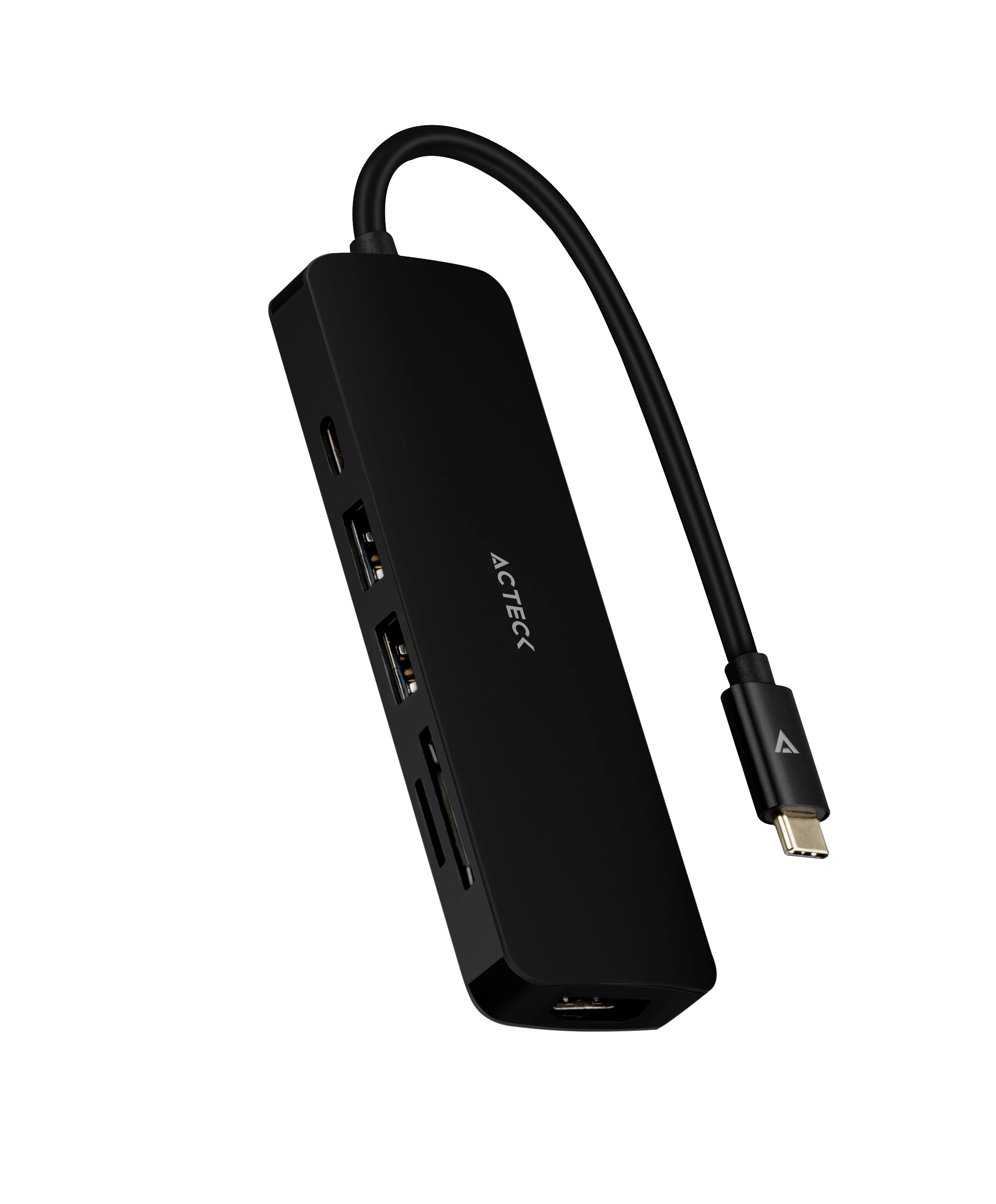 HUB USB C | Gate 6 DH660 | 4K Hdmi + 1xUSB A 3.0 + 1xUSB A 2.0 + TF/SD + USB C PD Charging 60W
