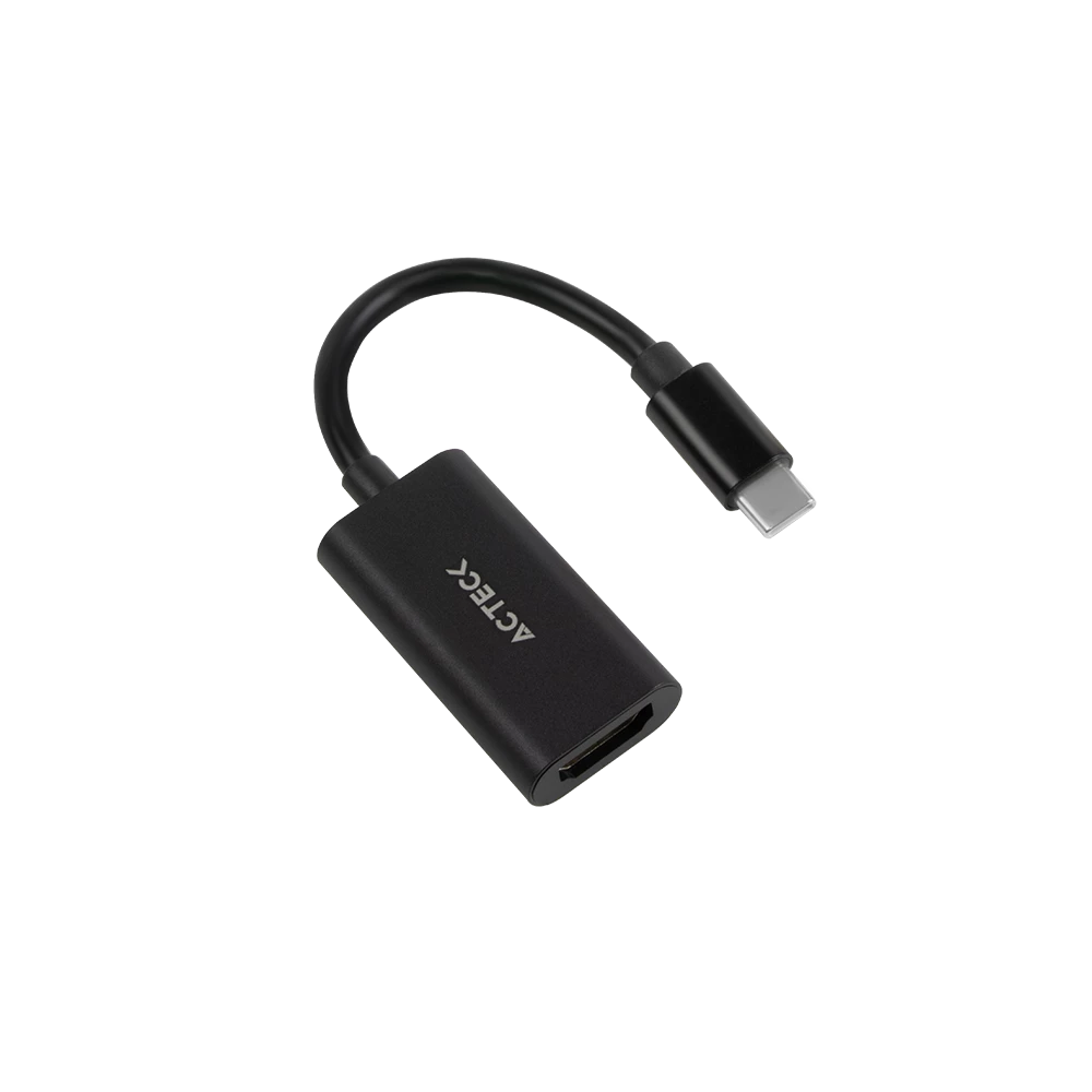 Adaptador USB C a HDMI | Shift Plus AH440 | Para Video Hasta 4k Macho a Hembra |  Advanced Series Negro