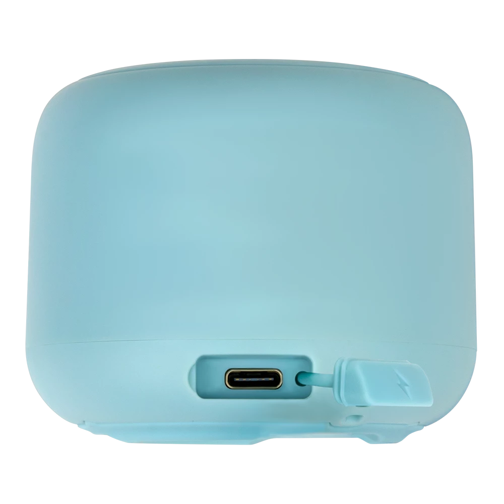 Bocina Portatil de ambientación | Glee Tiny AP410 | Bluetooth 5.0 + TWS + IPX7 + 5W + Alimentación Tipo-C Batería Recargable Li-Ion de 8h | Advanced Series Azul