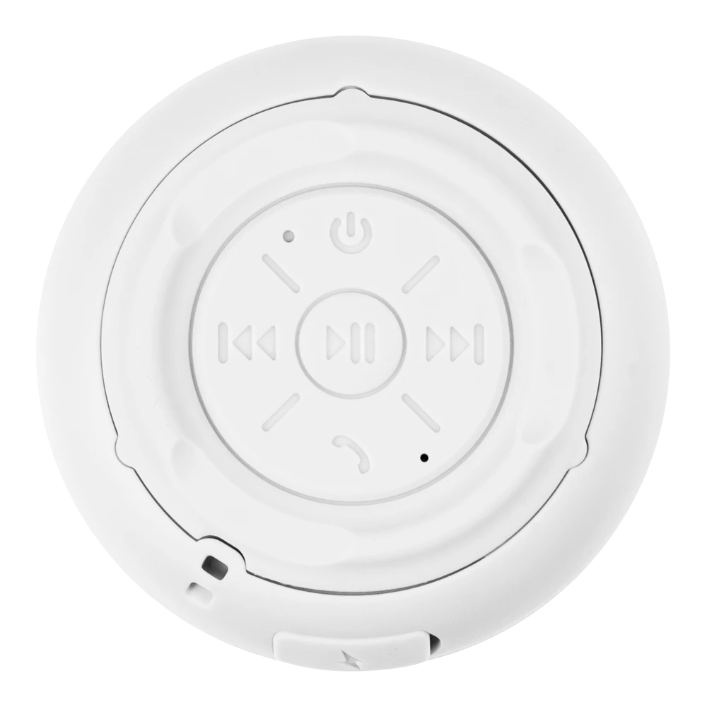 Bocina Portatil de ambientación | Glee Tiny AP410 | Bluetooth 5.0 + TWS + IPX7 + 5W + Alimentación Tipo-C Batería Recargable Li-Ion de 8h | Advanced Series Blanco