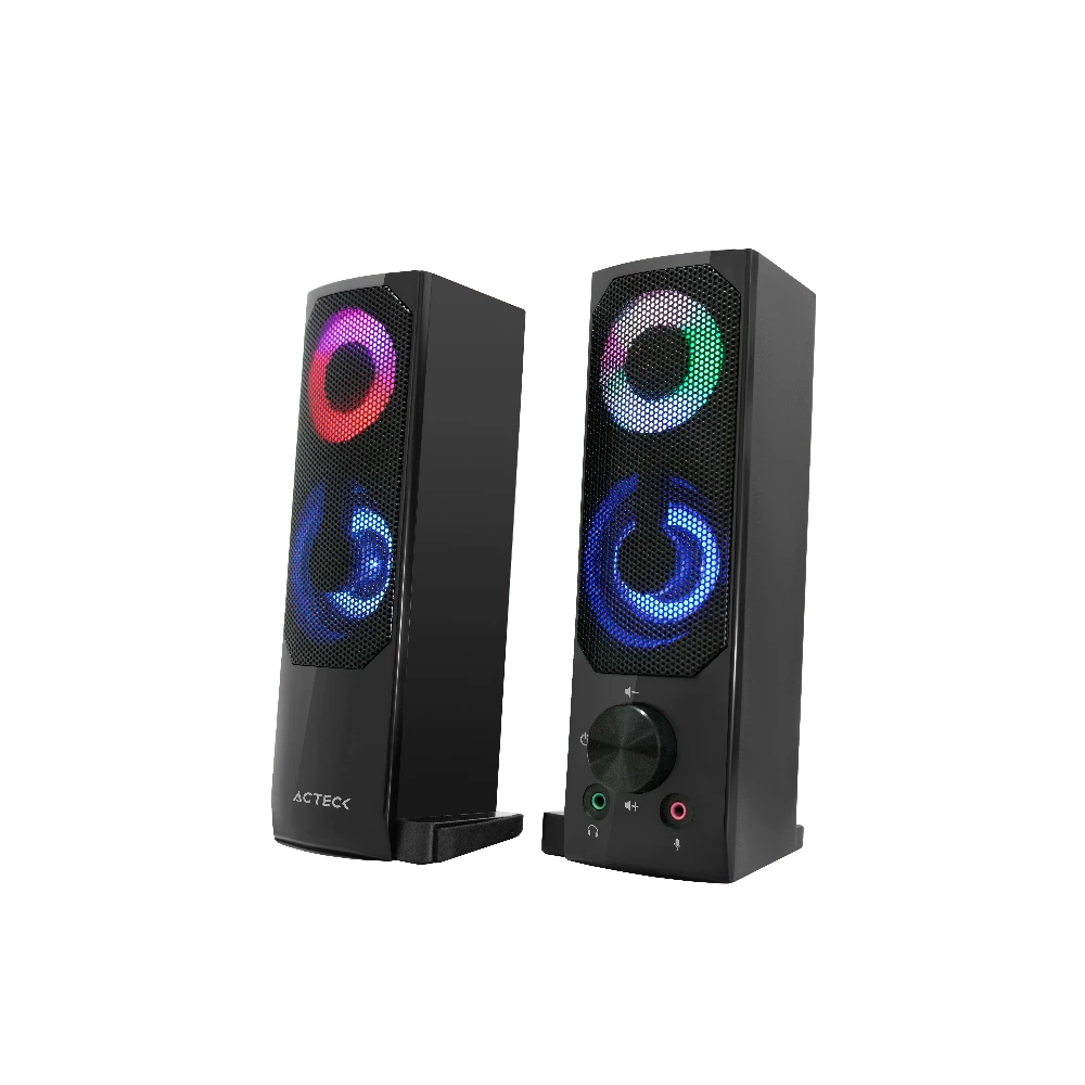 Bocinas 2.0 para escritorio | Elant Brick AS450 | Negro