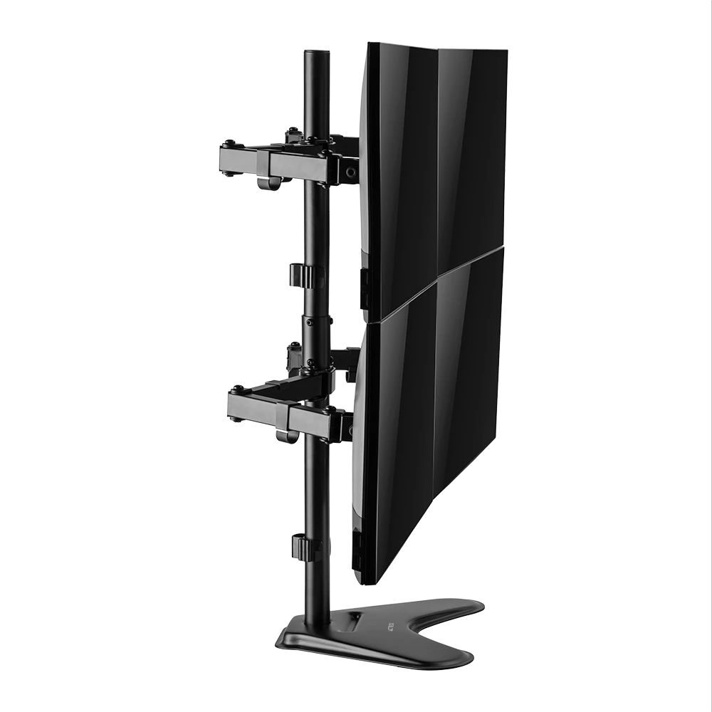 Soporte Articulado para 4 Monitores | Enforce Zone-B SM445 | 17" - 32" | Soporta 9 kg | Soporte Vesa de 75x75mm | 100x100mm con Base | Advanced Series | Negro