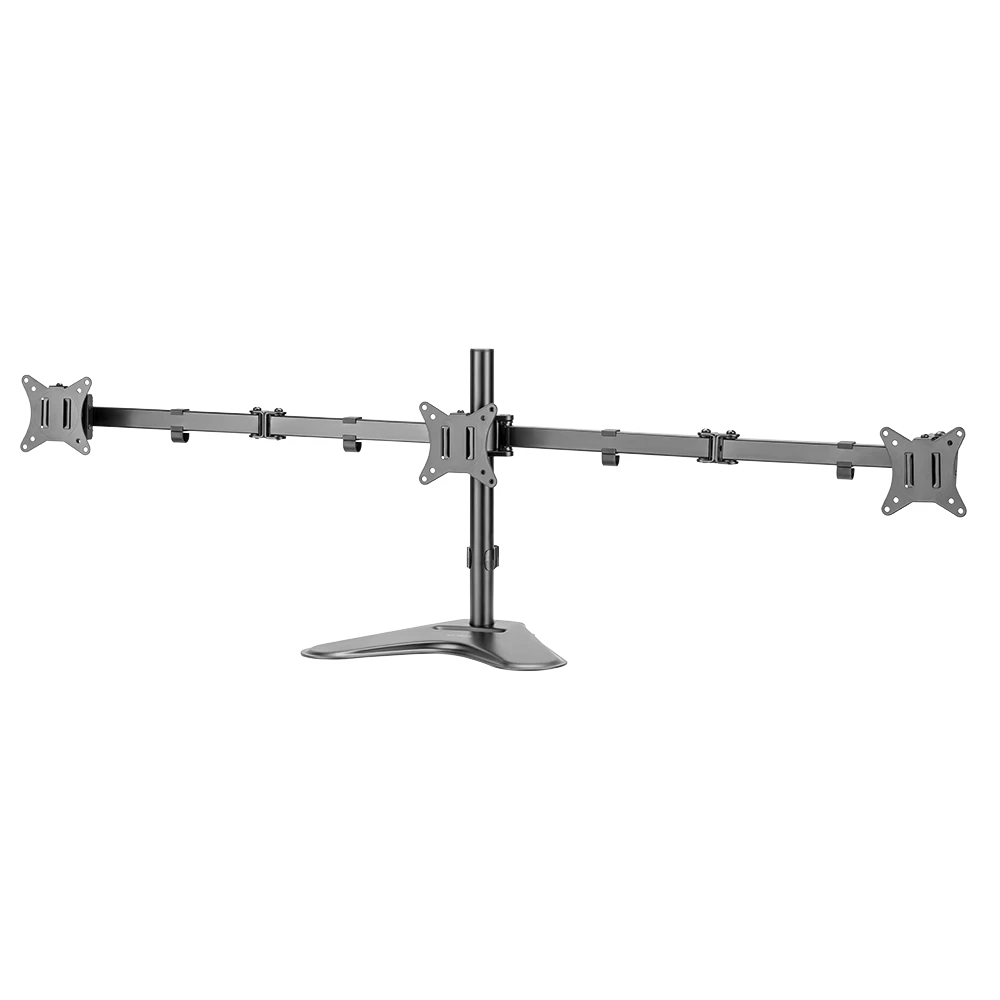 Soporte Articulado para 3 Monitores 17"- 27" | Enforce Zone-B SM435 | Negro